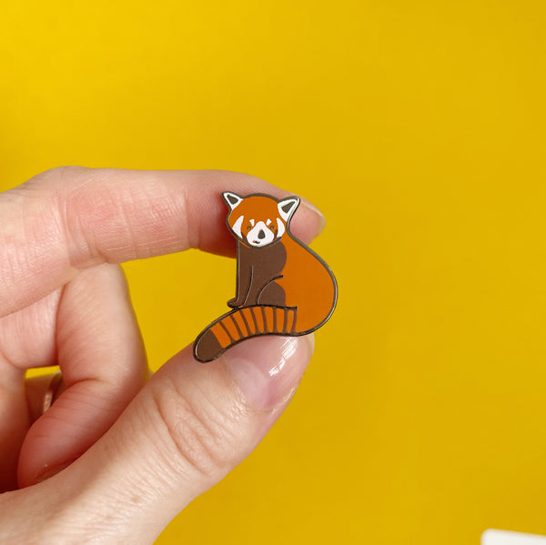 Red Panda Pin - Nutmeg and Arlo