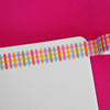 Bright Gingham Washi Tape - Nutmeg and Arlo