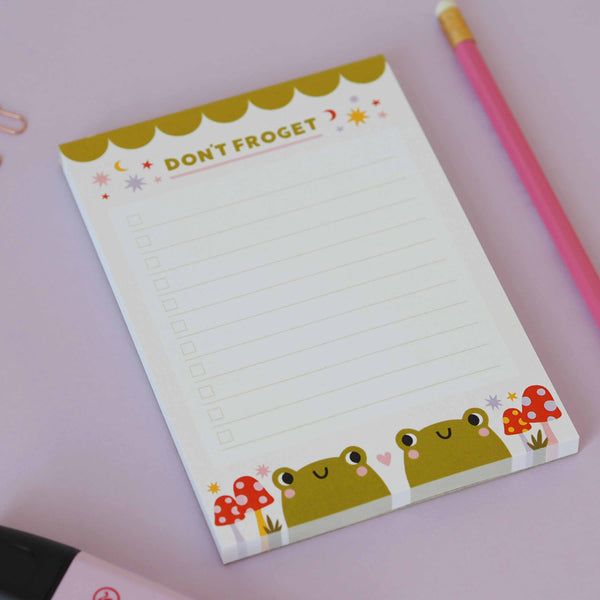 cute frog notepad