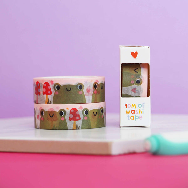 Cute frog washi tape 