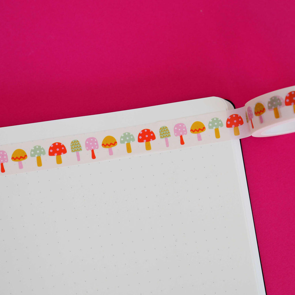 Fun Fungi Washi Tape - Nutmeg and Arlo
