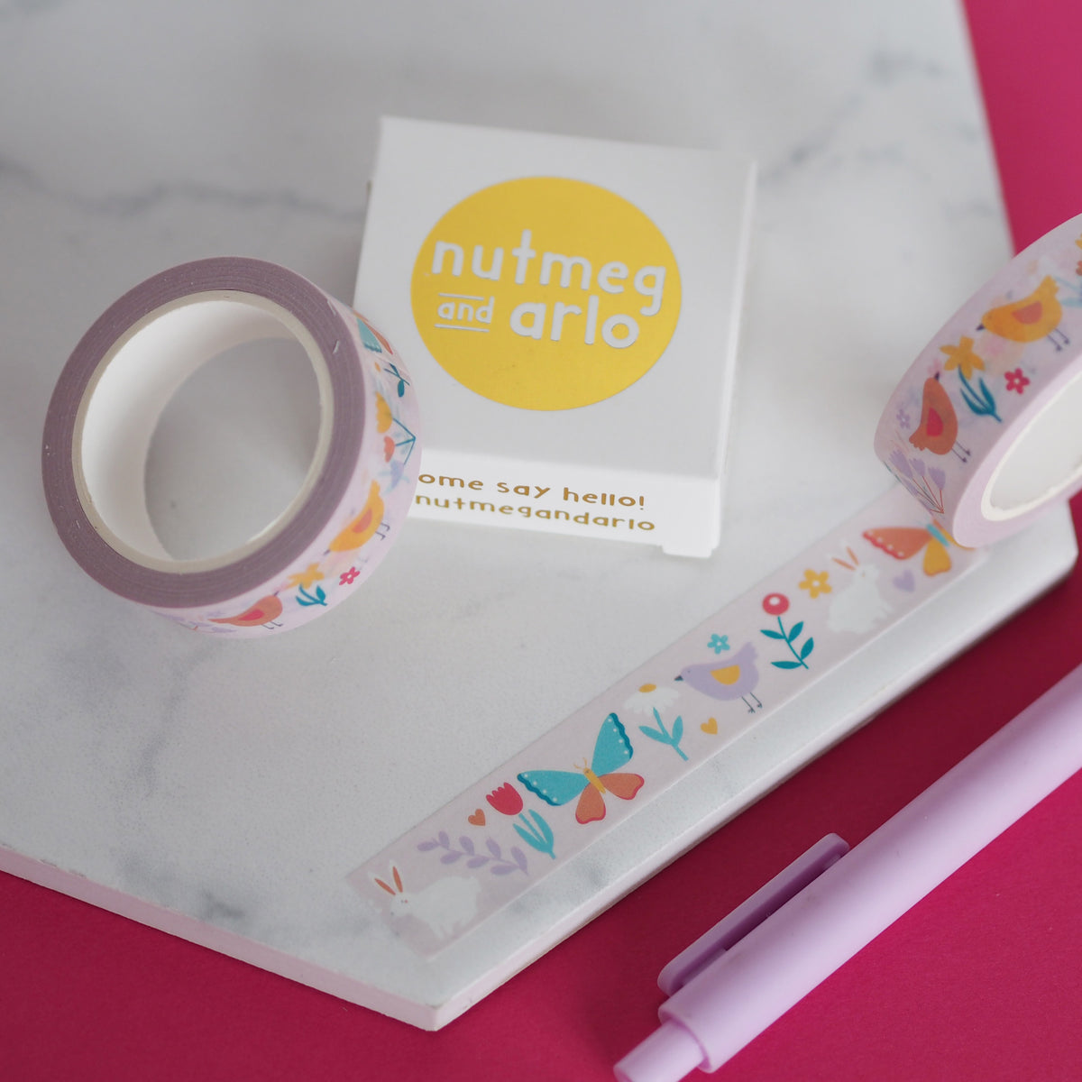 5 Things You Need To Know About Washi Tape – Nutmeg and Arlo