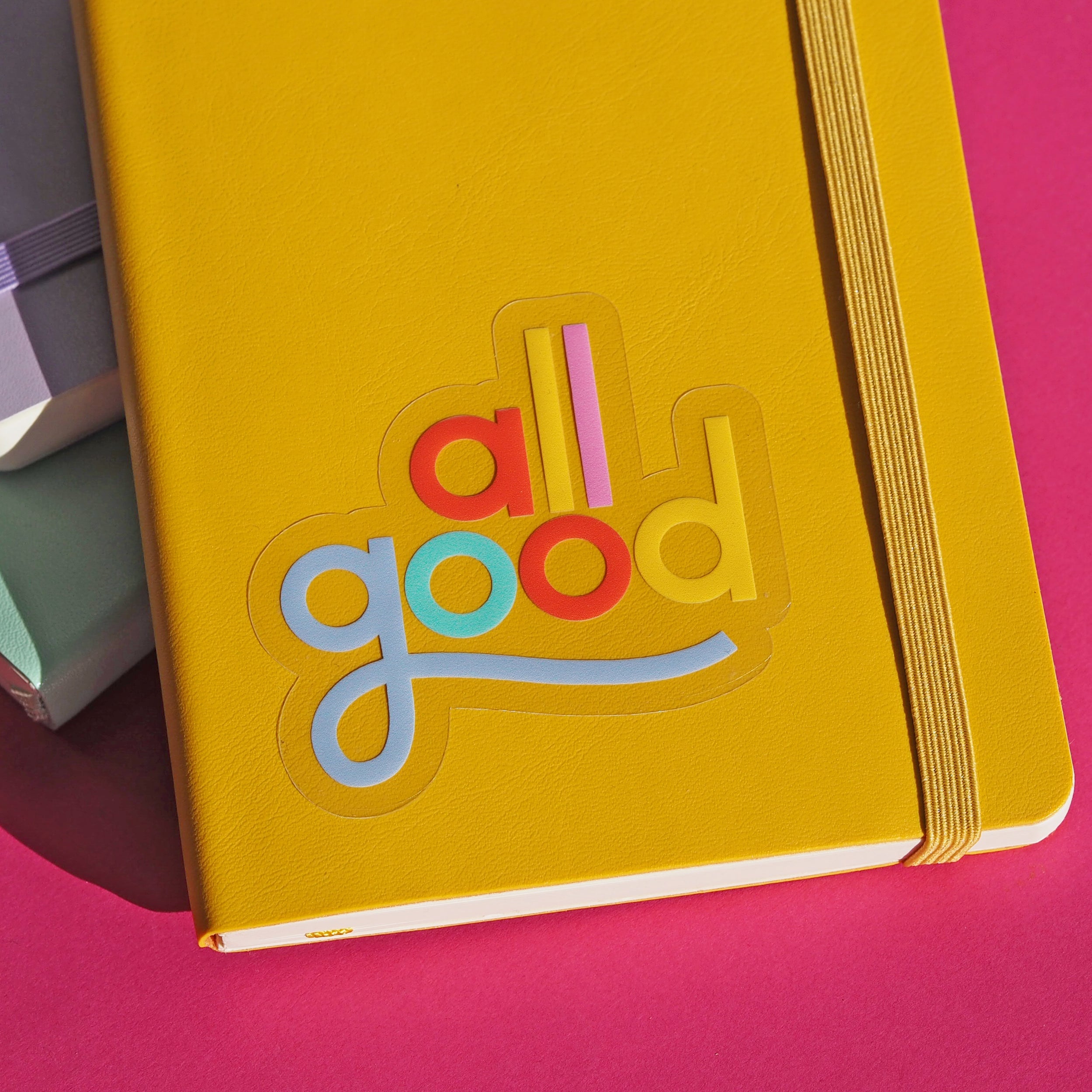 All Good Sticker – Nutmeg and Arlo