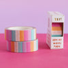 Candy Stripes Washi Tape - Nutmeg and Arlo