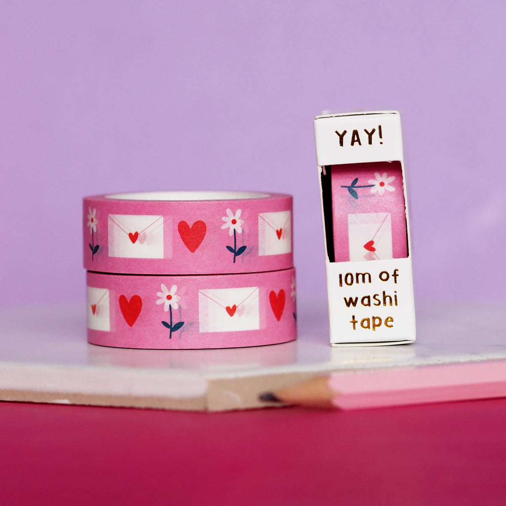 Love Note Washi Tape by Nutmeg and arlo