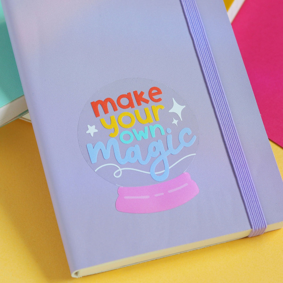 Make Your Own Magic Clear Sticker Nutmeg and Arlo