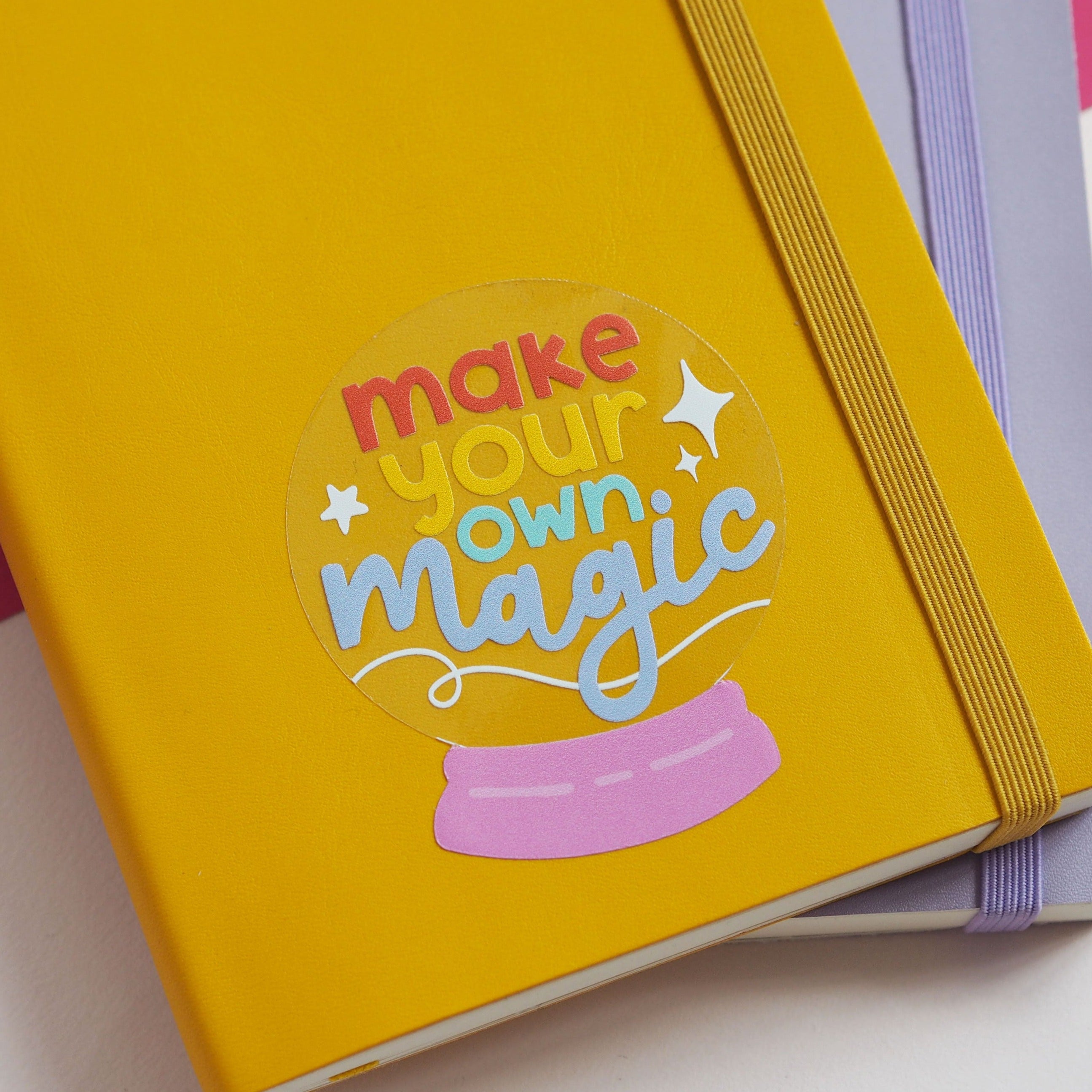 Make Your Own Magic Clear Sticker – Nutmeg and Arlo