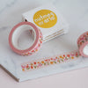 Pink Blossoms Floral Flower Washi Tape - Nutmeg and Arlo