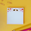 Mini Bees Square Notepad - Nutmeg and Arlo