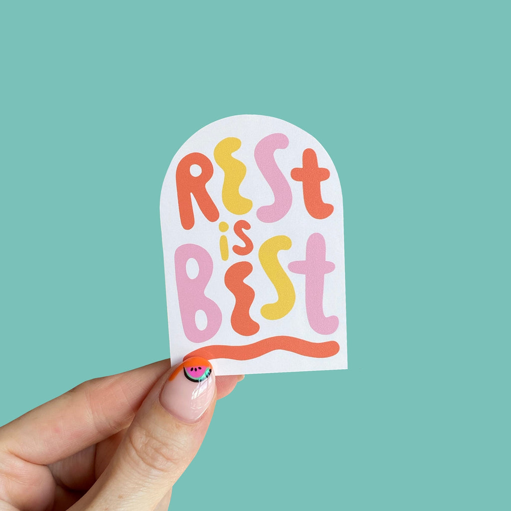 Rest is Best Sticker – Nutmeg and Arlo