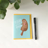 You're Otterly Amazing Card - Nutmeg and Arlo