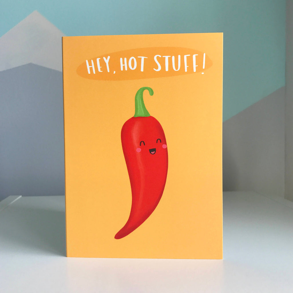 Hot Stuff Card - Nutmeg and Arlo