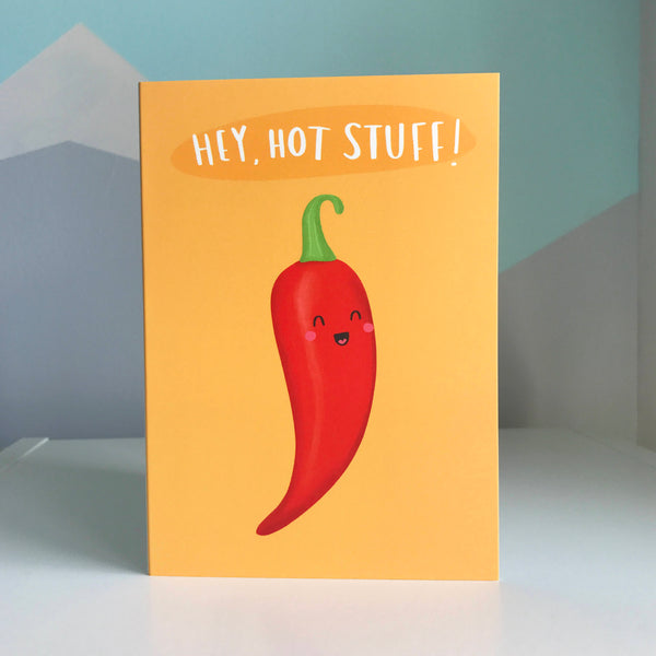 Hot Stuff Card - Nutmeg and Arlo
