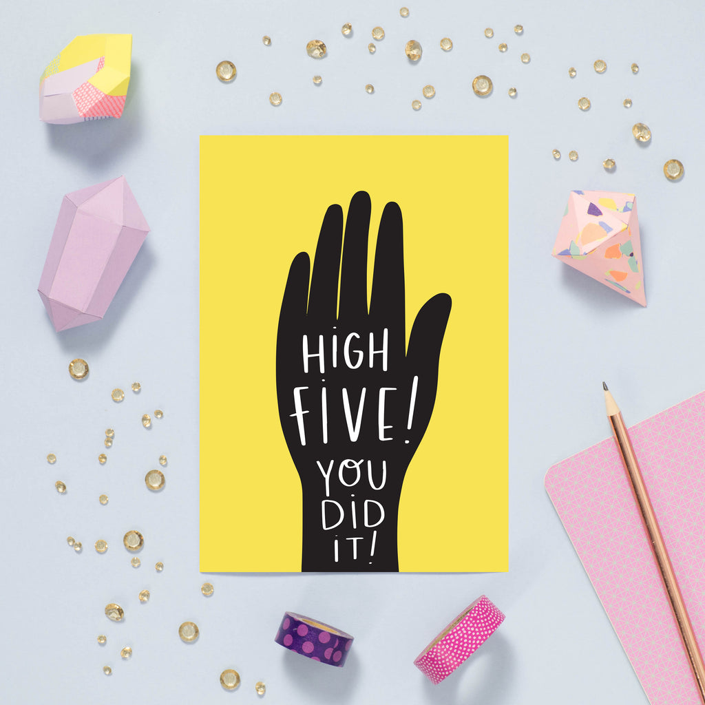 High Five Card - Nutmeg and Arlo