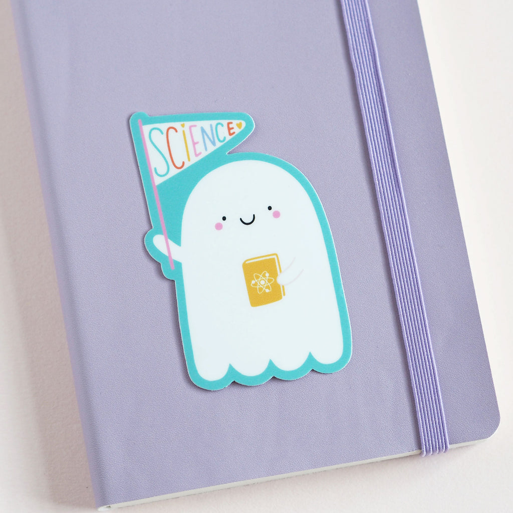 Science Ghost Sticker Science Ghost Sticker – Nutmeg and Arlo